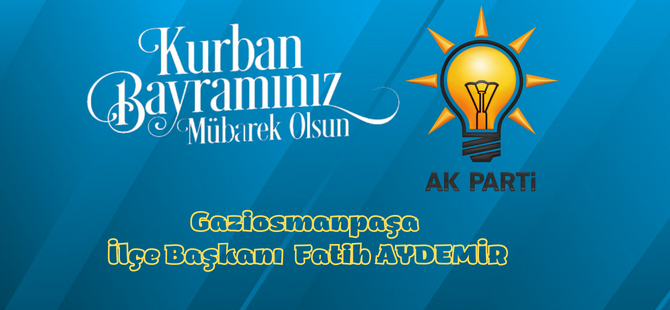 AK PARTİ KURBAN BAYRAMI KUTLAMASI