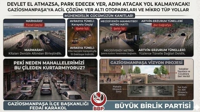 DEVLET EL ATMAZSA PARK EDECEK YER, ADIM ATACAK YOL KALMAYACAK!