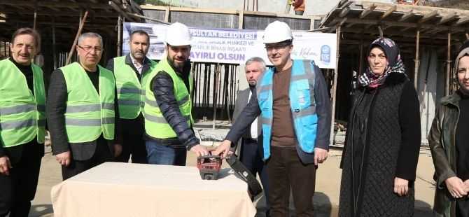  5. Levent Aile Sağlığı Merkezi ve Muhtarlık Binası temeli atıldı