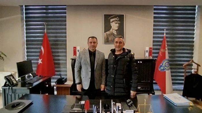 Gaziosmanpaşa İl&ccedil;e Emniyet M&uuml;d&uuml;r&uuml; Halis Erdoğan&rsquo;a Ziyaret