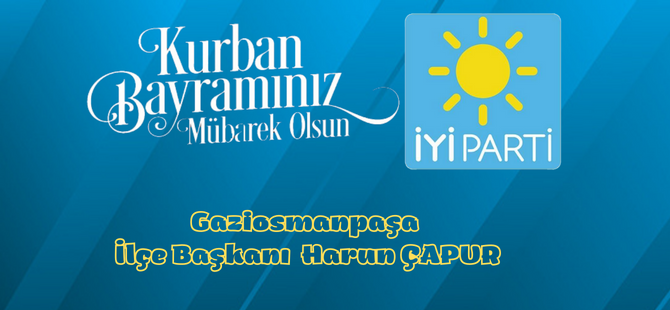 İYİ PARTİ KURBAN BAYRAMI KUTLAMASI