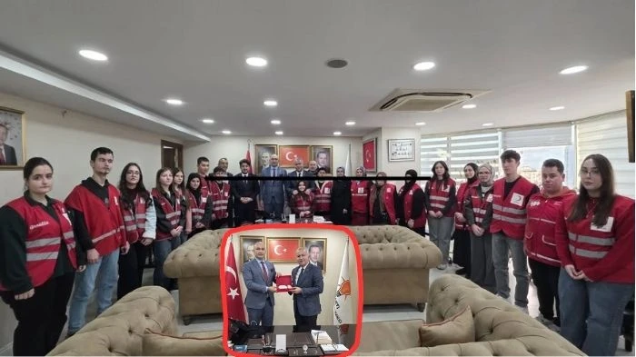 Kızılay&rsquo;dan AK Parti Gaziosmanpaşa İl&ccedil;e Başkanı Erg&uuml;neş'e Ziyaret