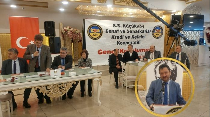 Küçükköy Esnaf Kefalet Kooperatifi Olağan Genel Kurulunu Yaptı.
