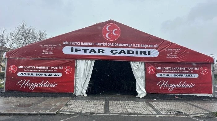 MHP Gaziosmanpaşa&rsquo;dan Ramazan&rsquo;da Birlik Sofrası