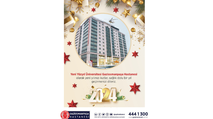 ÖZEL GAZİOSMANPAŞA HASTANESİ YENİ YIL MESAJI