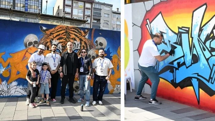 Şehrin En Renkli Etkinliği: &ldquo;Sokak Stili Graffiti Festivali&rdquo;, Gaziosmanpaşa&rsquo;da Ger&ccedil;ekleşti
