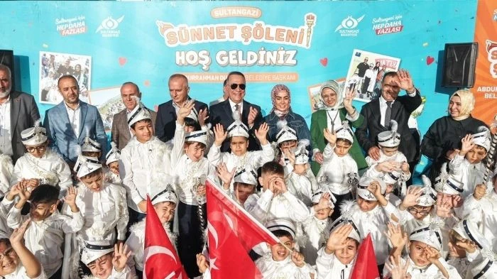 Sultangazi’de Toplu Sünnet Şöleni Heyecanı