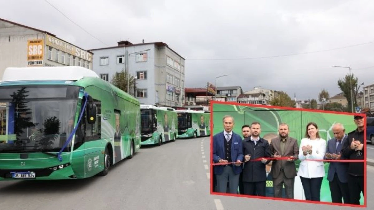 Toplu Ulaşım Sorununa Arnavutköy Belediyesi’nden Yerli ve Elektrikli Çözüm