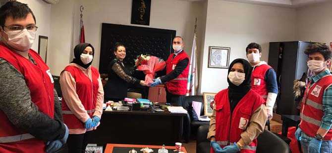 Türk Kızılay’dan İlçe Sağlık Müdürlüğü’ne Ziyaret