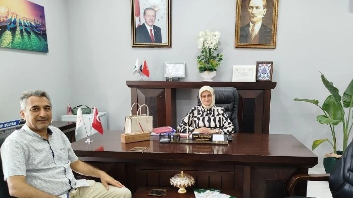 Yeşilpınar Muhtarı Gönül Eşgünoğlu'nu Ziyaret Ettik.